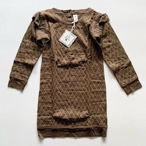Kate Quinn Organics Girl Bamboo quilted dress 7 years